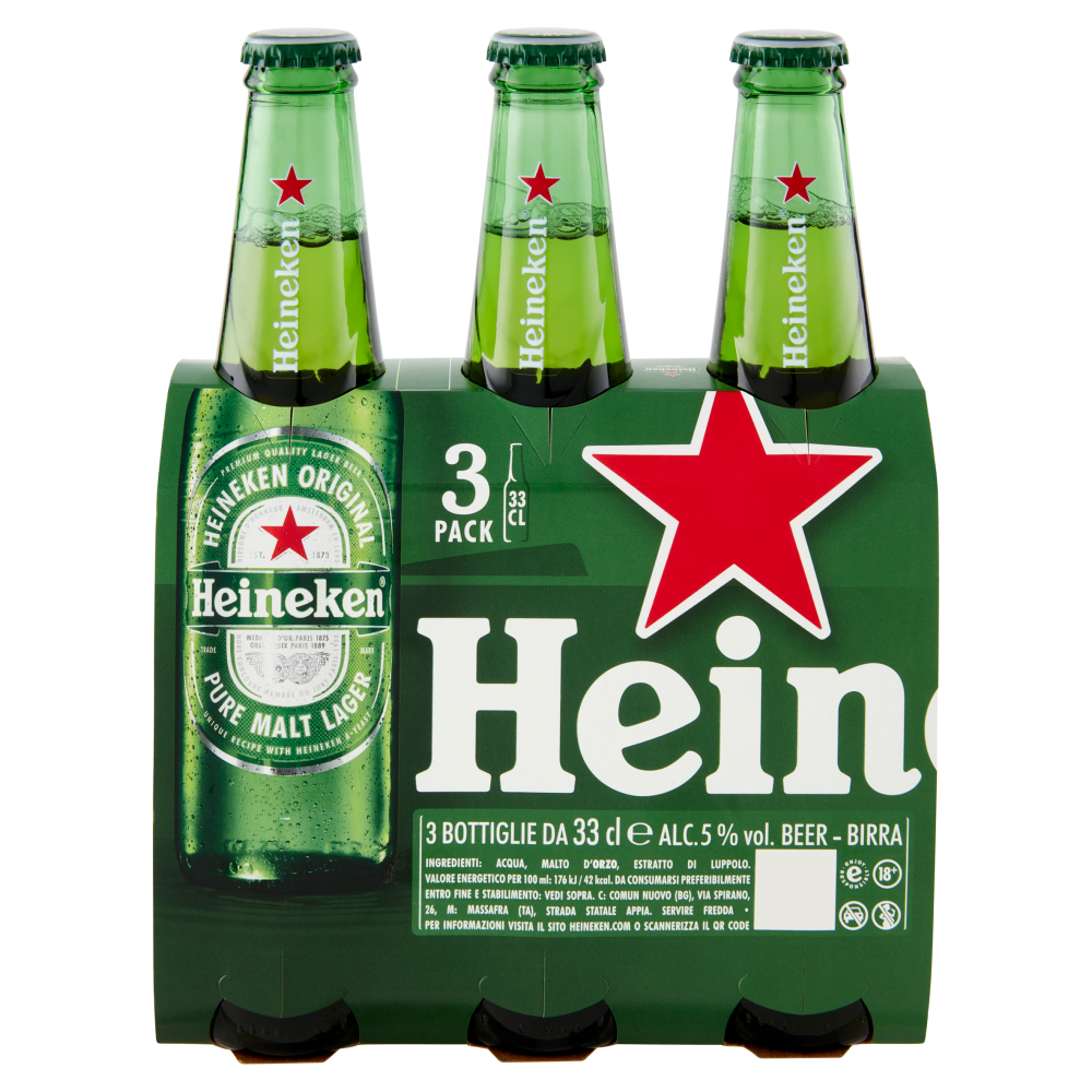 Heineken Original 3 x 33 cl