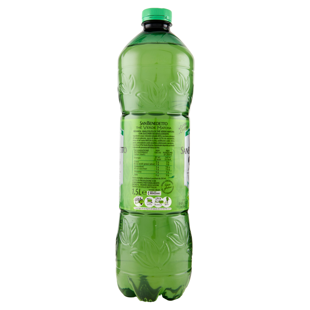 San Benedetto Th&egrave; Le Specialit&agrave; Verde Matcha 1,5L