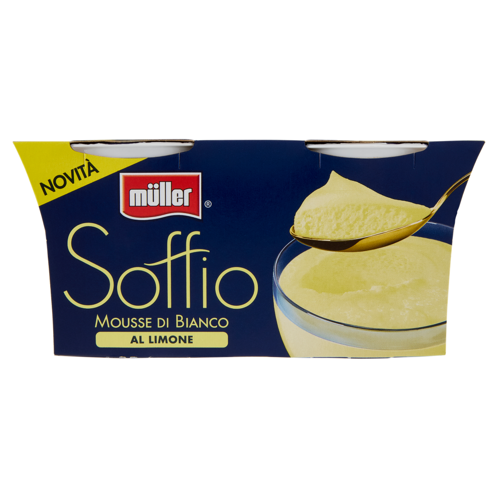 müller Soffio Mousse di Bianco al Limone 2 x 95 g