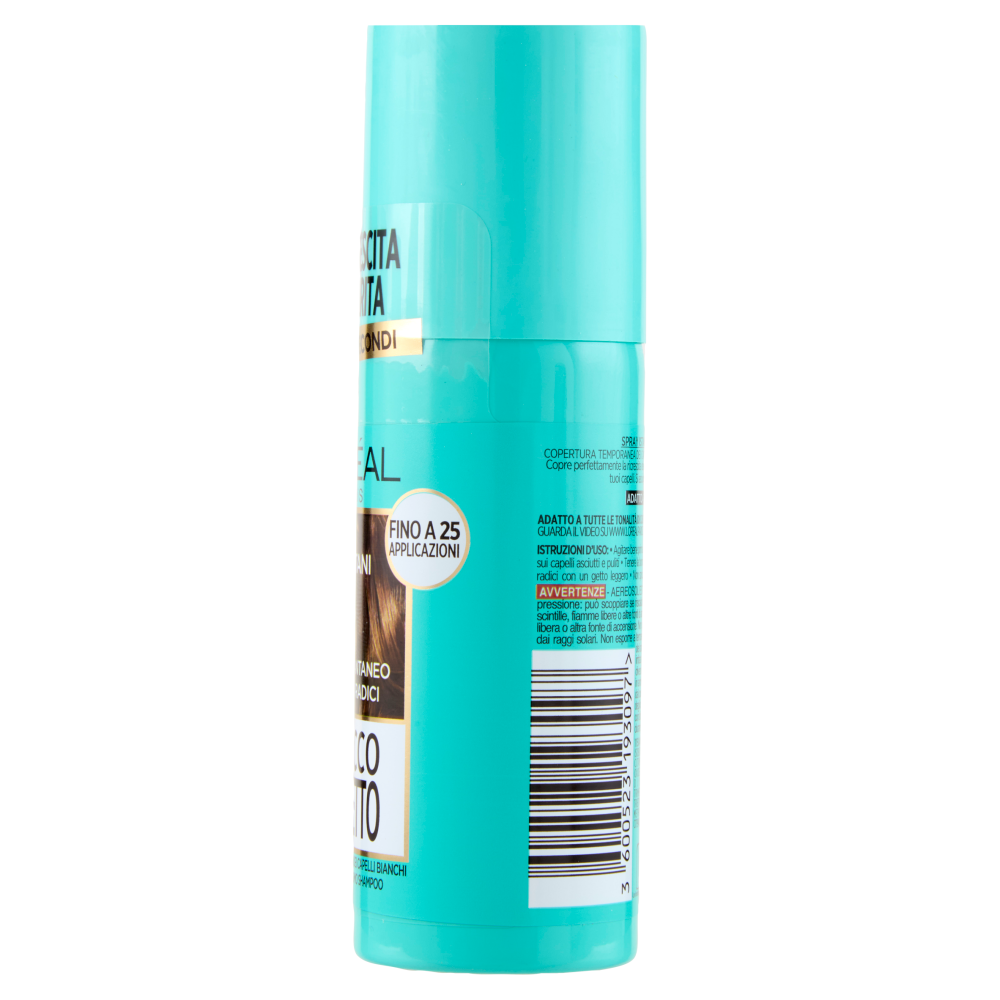 L'Oréal Paris Ritocco Perfetto Spray Istantaneo Ritocco Radici, i Castani, 75 ml
