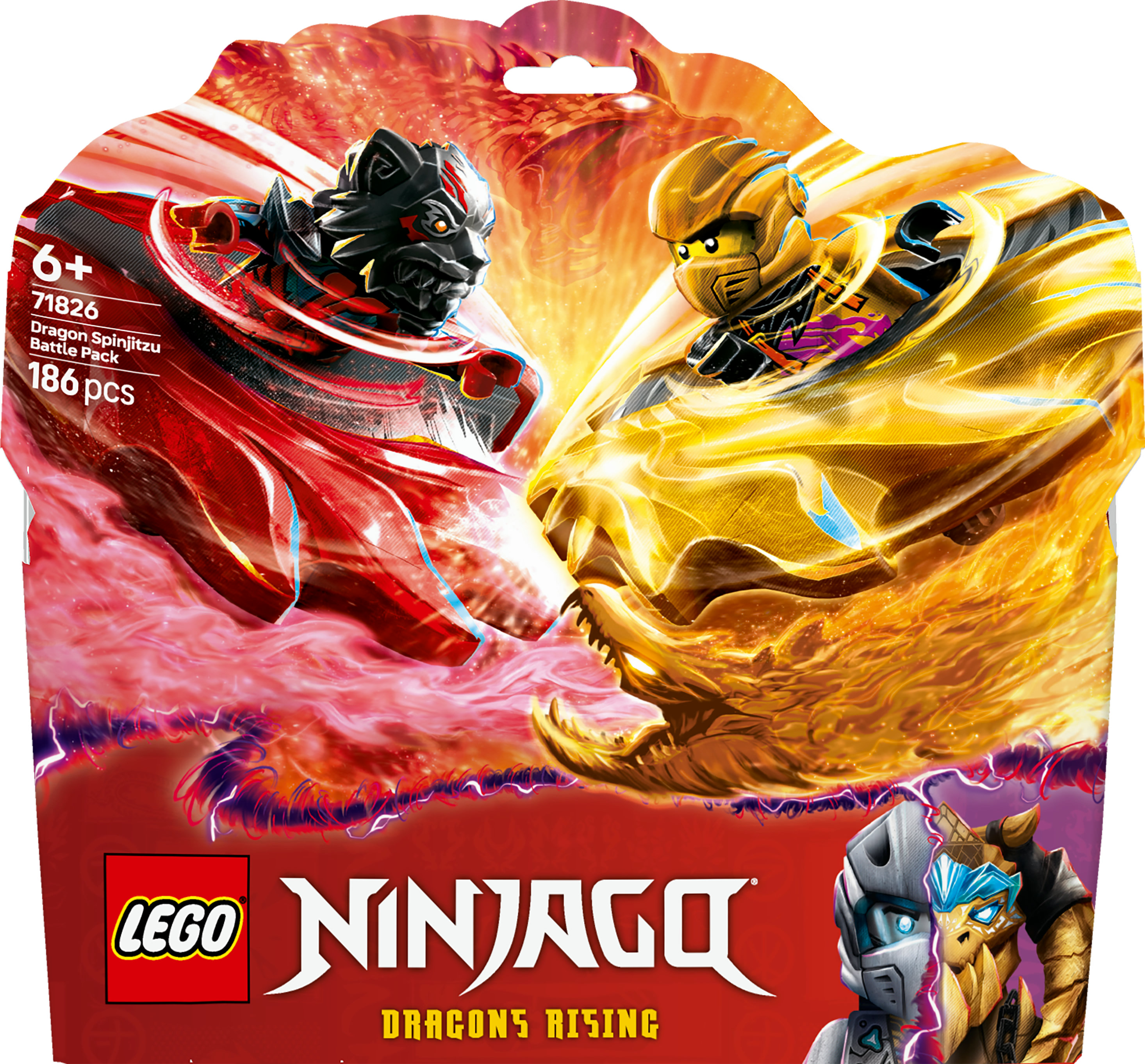 LEGO NINJAGO Battle Pack draghi dello Spinjitzu