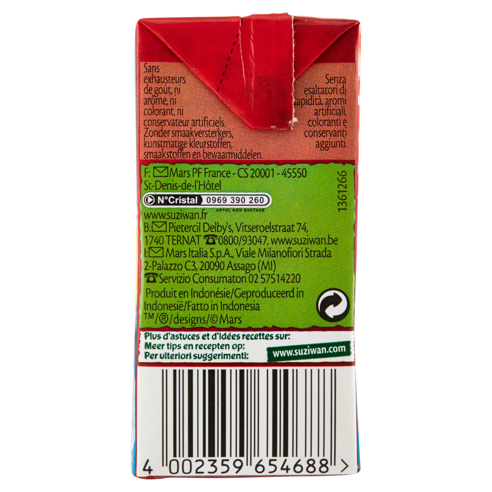 Suzi Wan Crema di cocco 200 ml