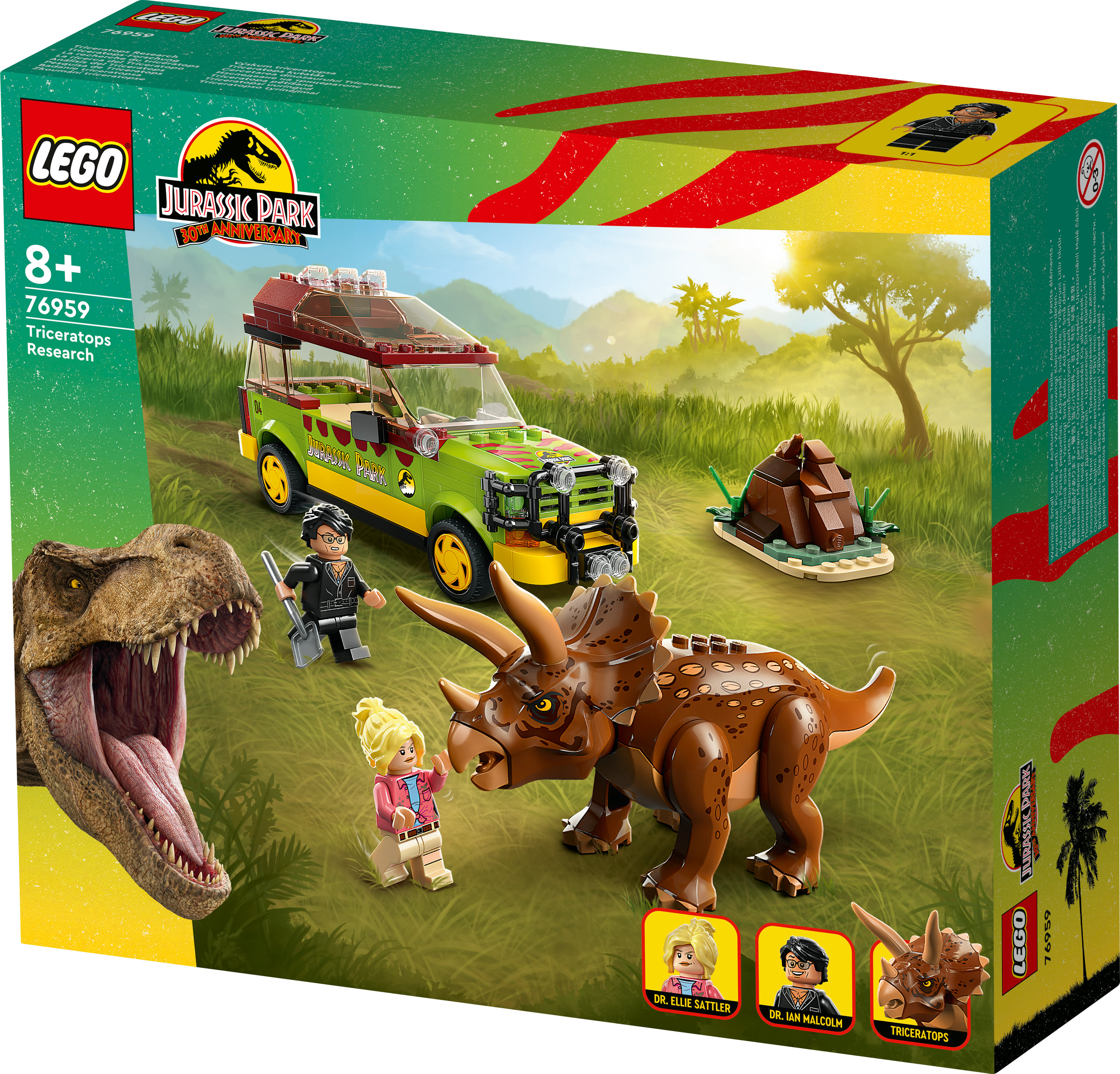 LEGO Jurassic World La ricerca del Triceratopo
