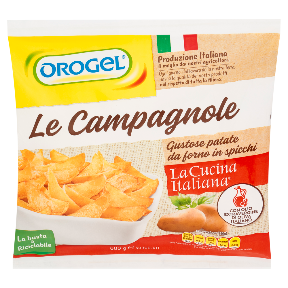 Orogel La Cucina Italiana le Campagnole Surgelati 600 g