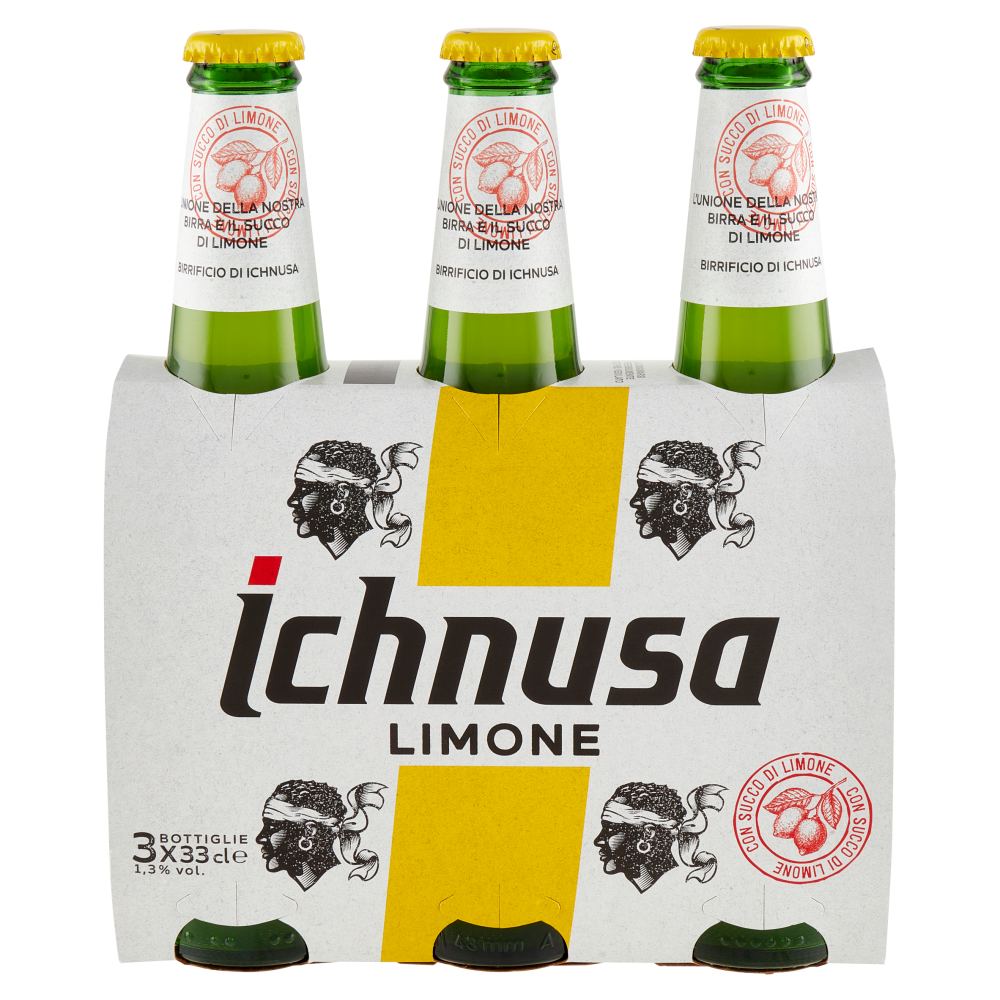 Ichnusa Limone 3 x 33 cl