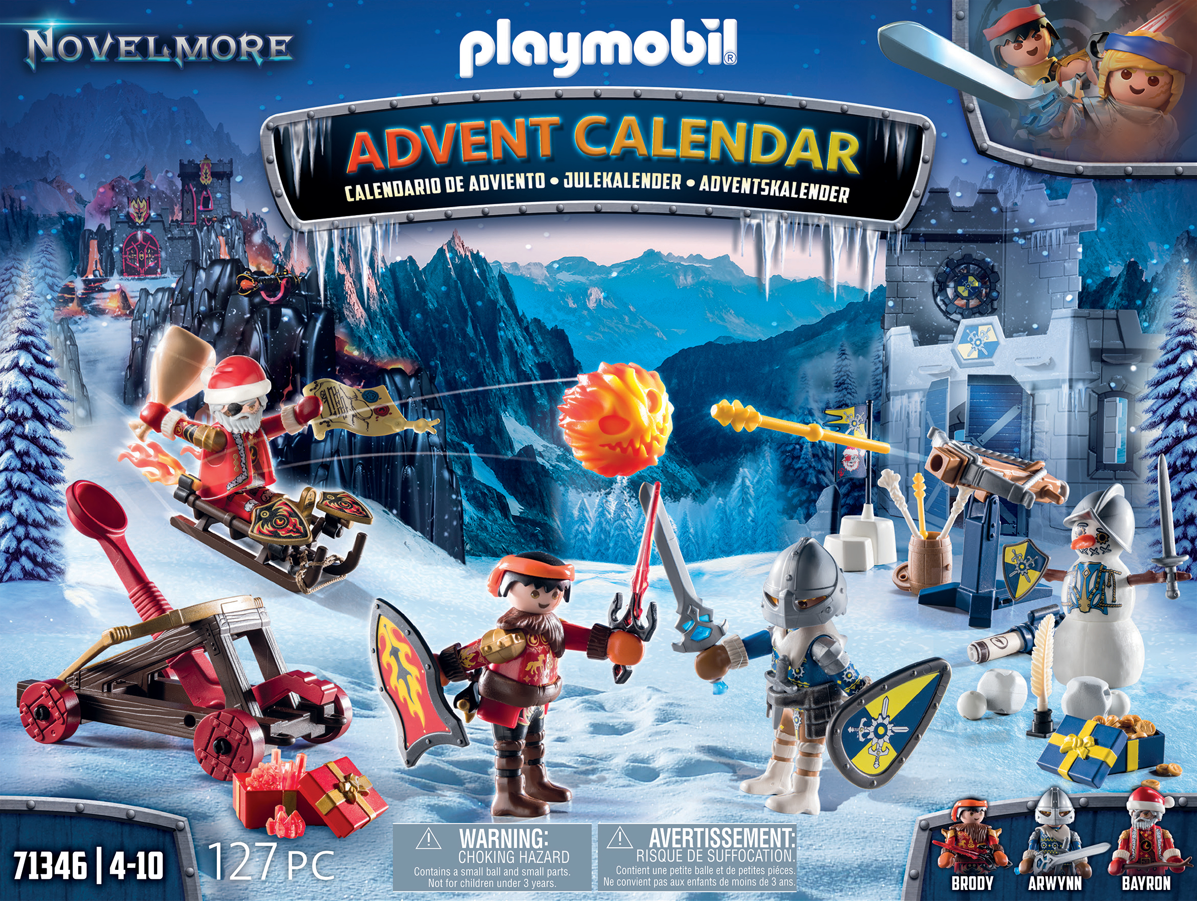 Playmobil Novelmore 71346 calendario dell'avvento