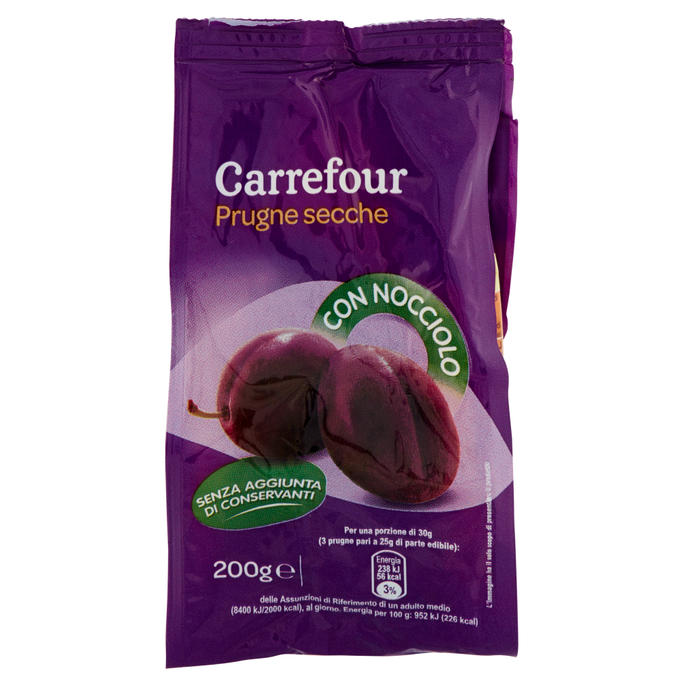 Carrefour Prugne secche con Nocciolo 200 g