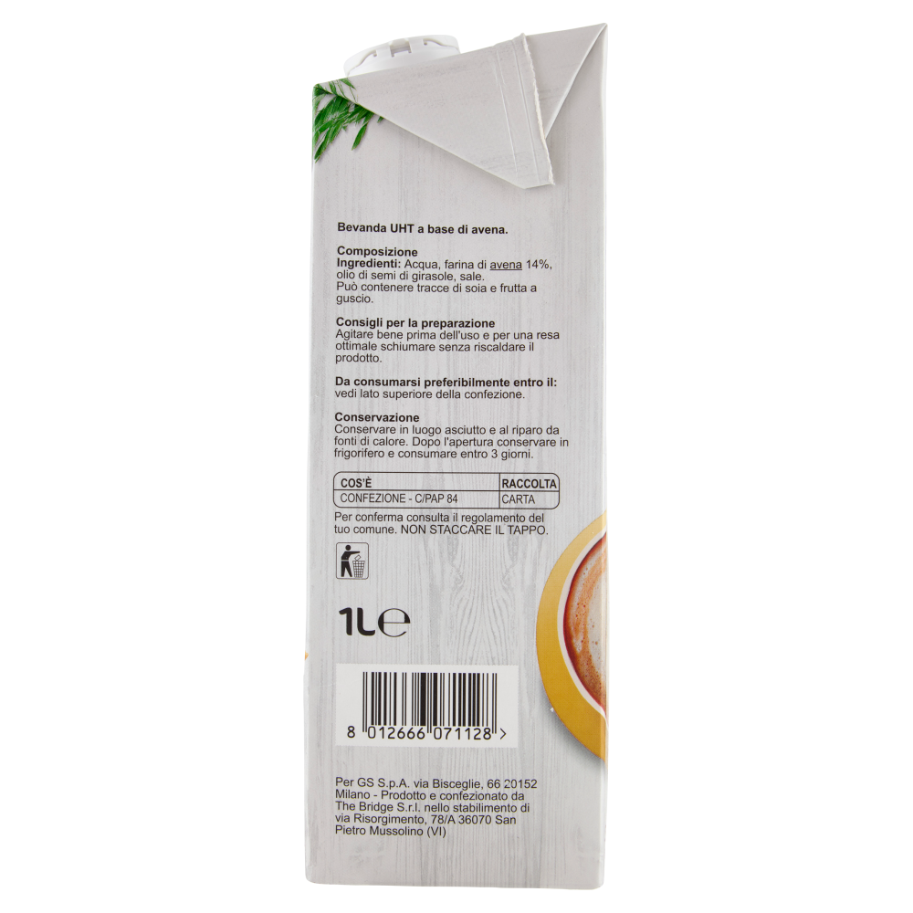 Carrefour Sensation Barista Avena 1 L