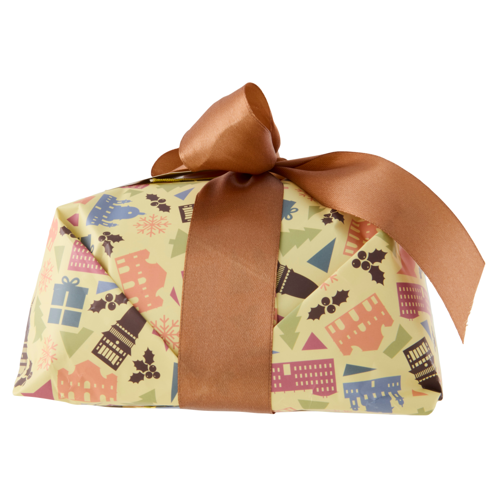 Terre d'Italia Panettone con crema con *Nocciola e cioccolato 750 g