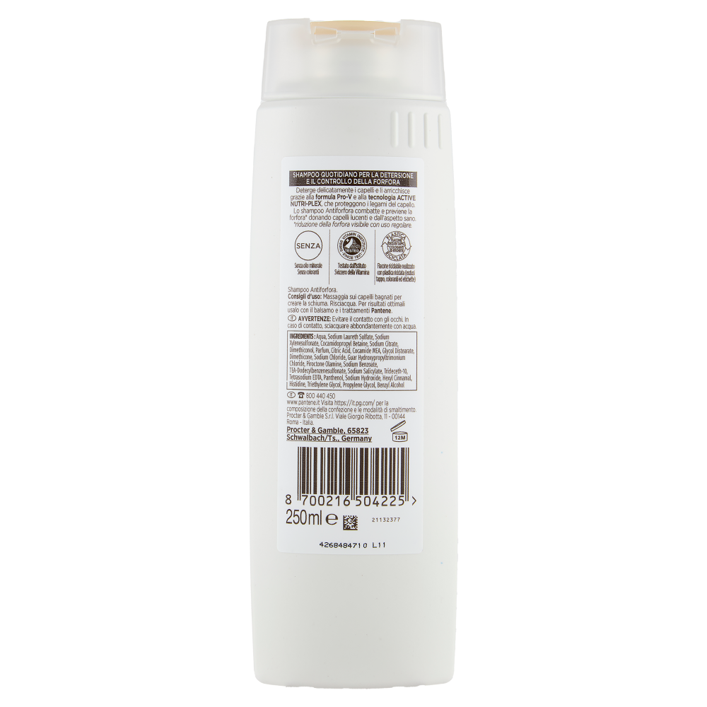 Pantene Pro-V Antiforfora Shampoo Active Nutri-Plex 250 ml