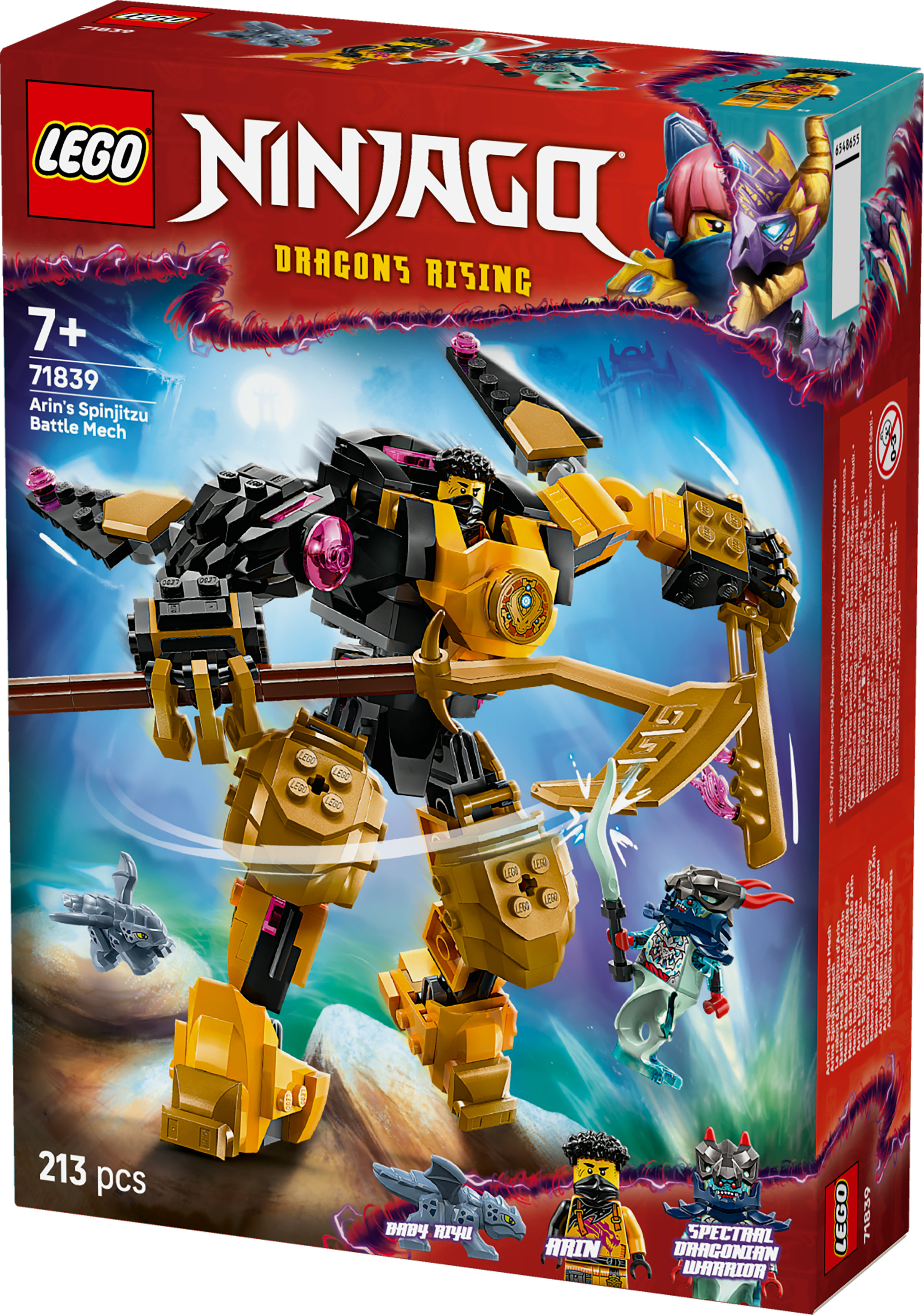 LEGO NINJAGO Battle Mech Spinjitzu di Arin