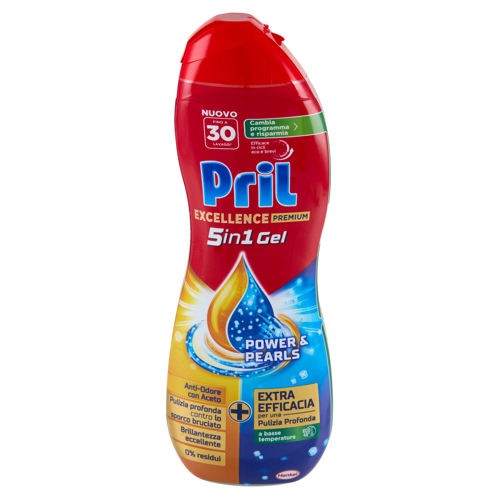 PRIL Excellence Premium 5in1 Gel Anti-Odore 540 mL