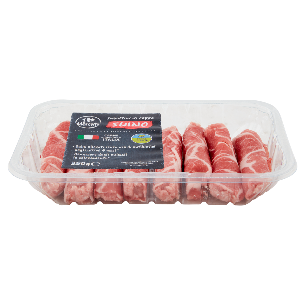 Carrefour il Mercato Involtini di coppa Suino 350 g