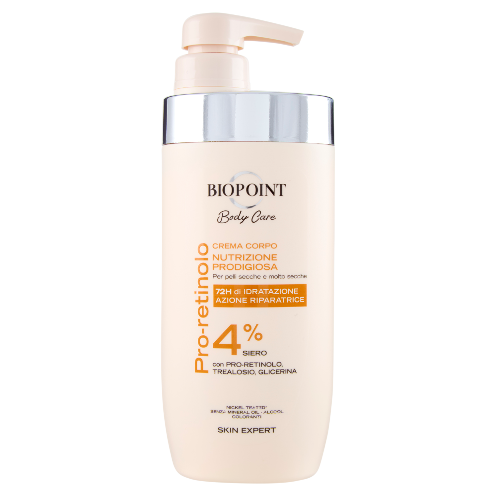 Biopoint Body Care Pro-retinolo Crema Corpo Nutrizione Prodigiosa 500 ml