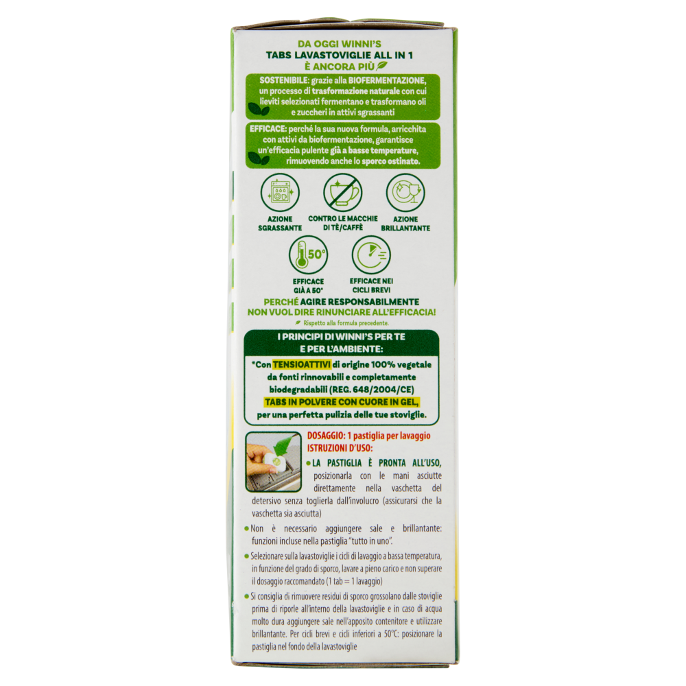 Winni's Tabs Lavastoviglie All in 1 24 x 18 g