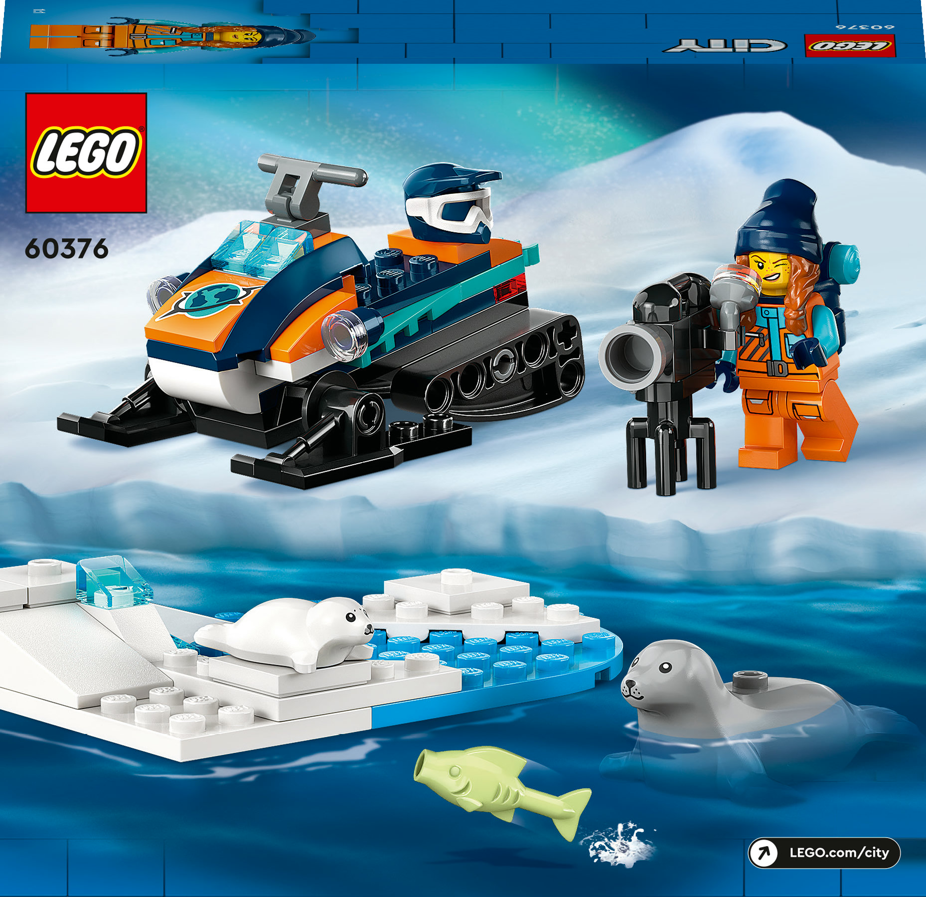 LEGO City Gatto delle nevi artico