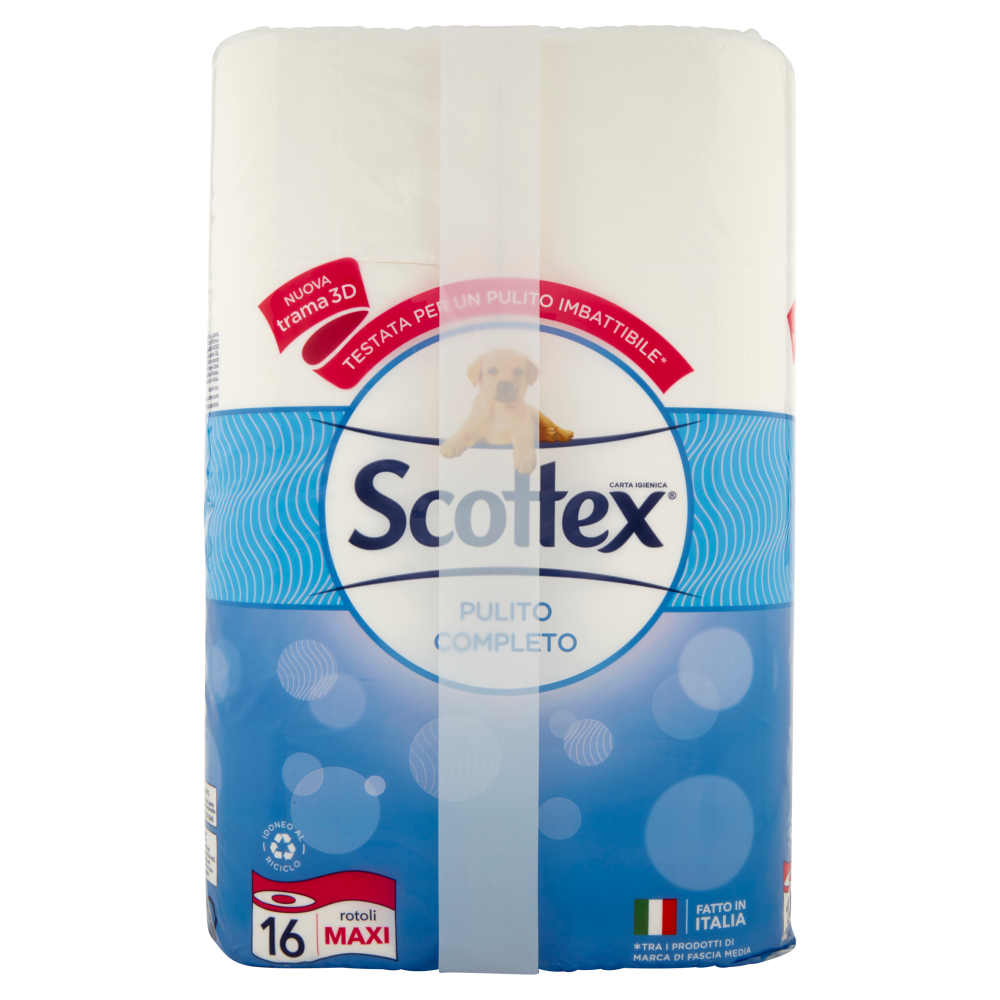 Scottex Pulito Completo Carta Igienica 16 Pz Carrefour