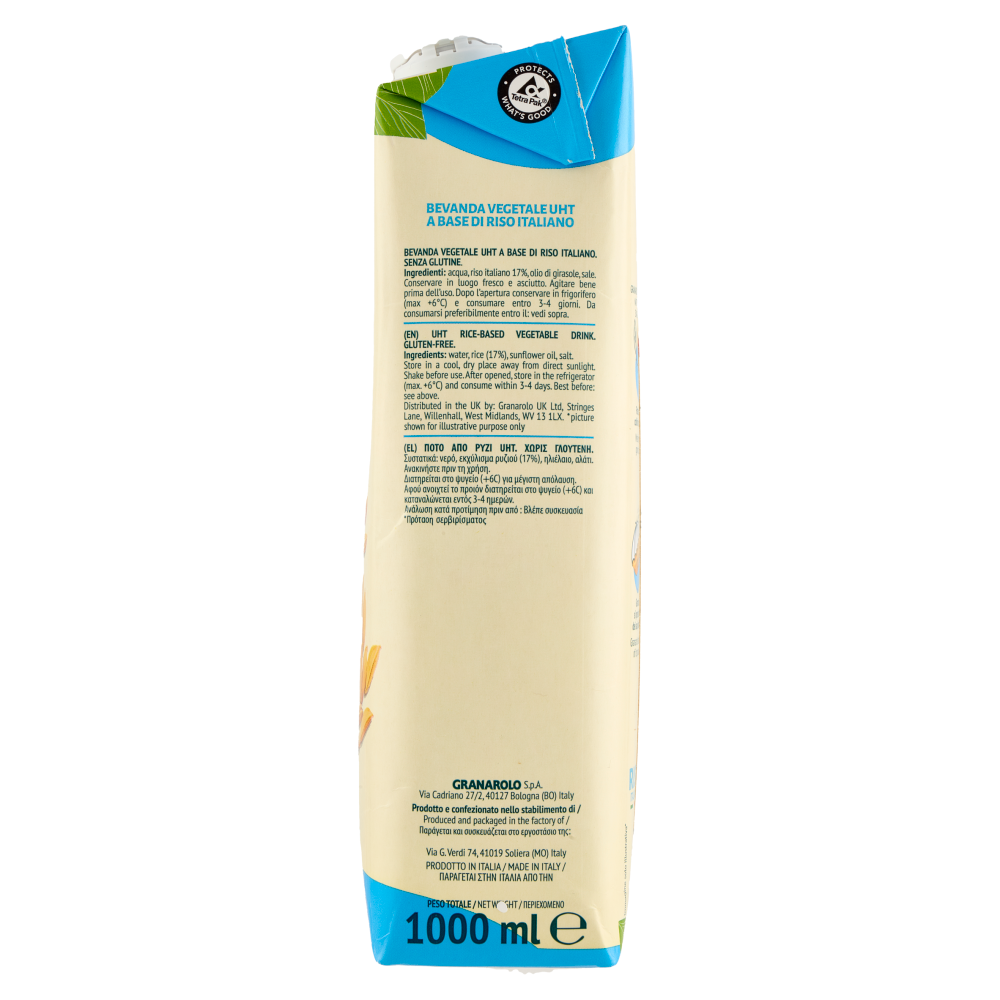 Granarolo 100% Vegetale Riso Italiano 1000 ml
