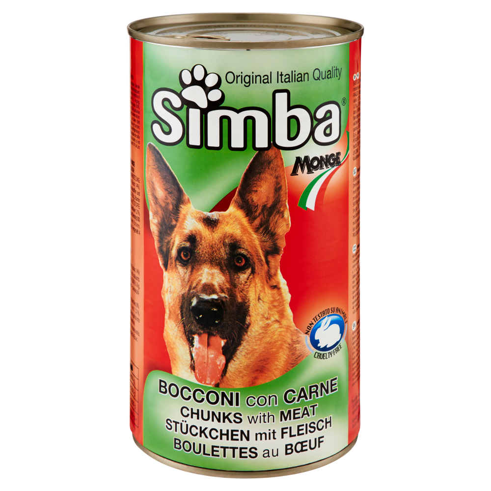 Simba Bocconi con Carne 1230 g