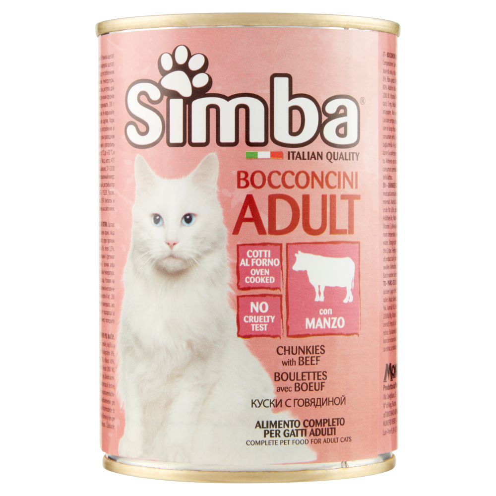 Simba Bocconcini Adult con Manzo 415 g
