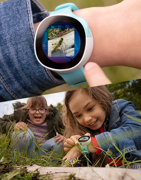 Vodafone Neo 44.5 mm Touch screen Verde, Bianco