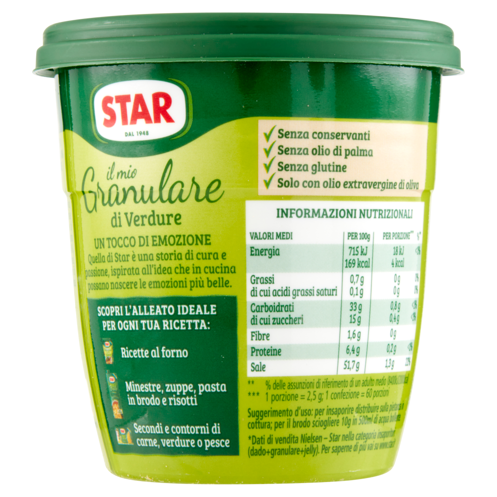 Star il mio Granulare di Verdure 100% naturale 150 g