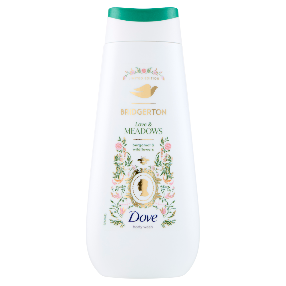 Dove body wash Bridgerton Limited Edition Love & Meadows bergamot & wildflowers 225 ml