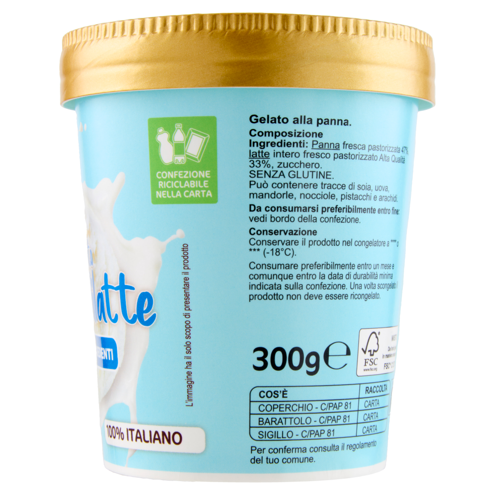 Carrefour Sensation Gelato al Fiordilatte 300 g