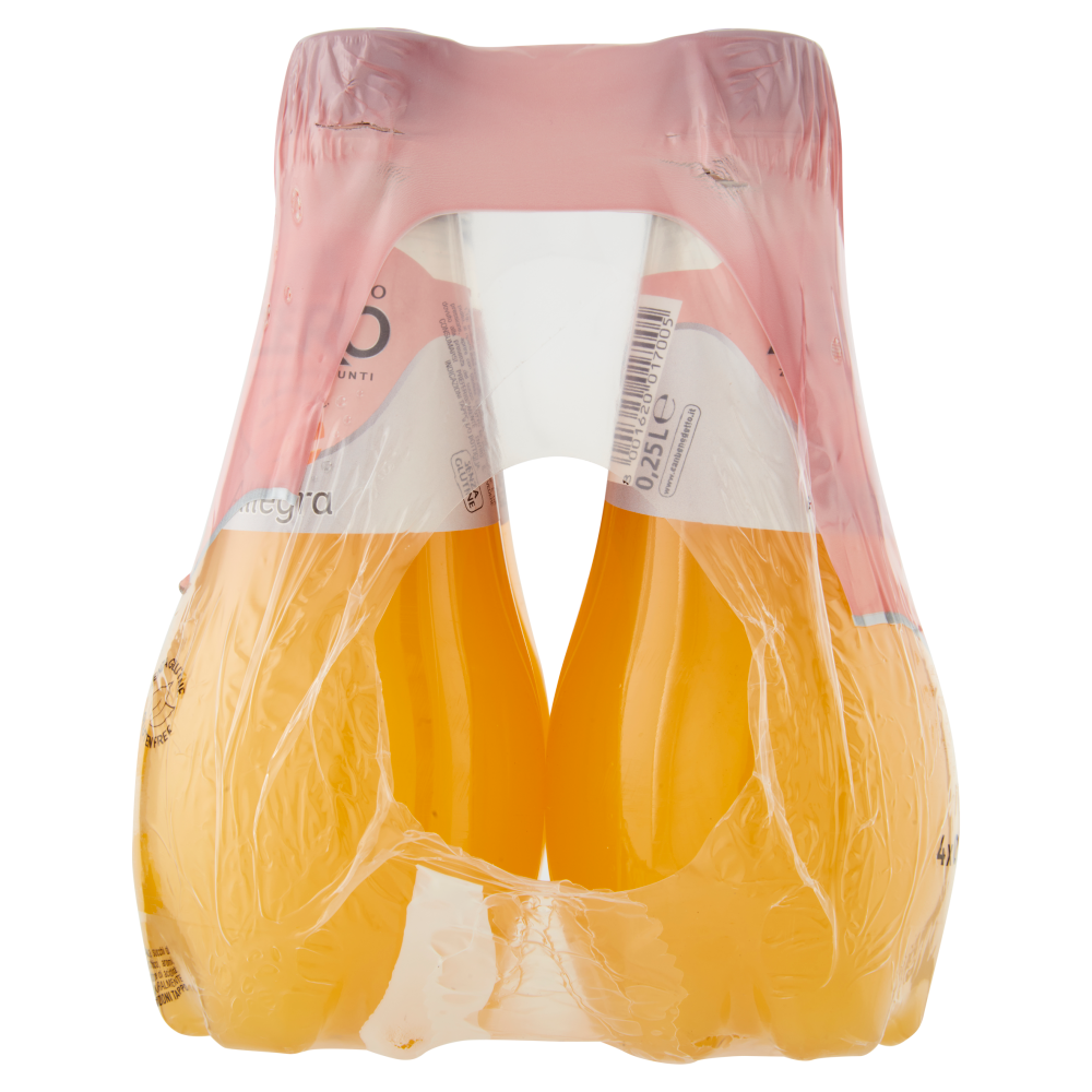 San Benedetto Allegra Zero con succo d'agrumi 0,25 L x4