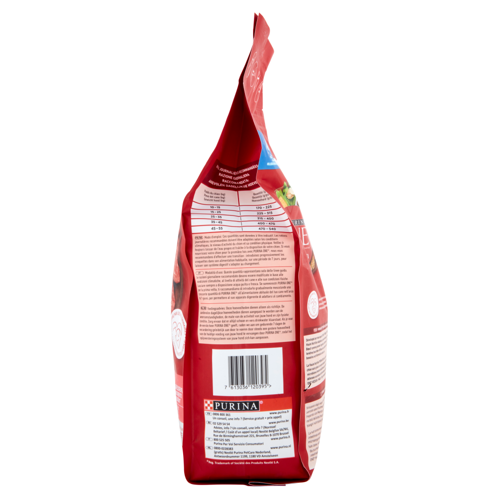 PURINA ONE Medium/Maxi Adult Ricco in Manzo con Riso 2,5 kg