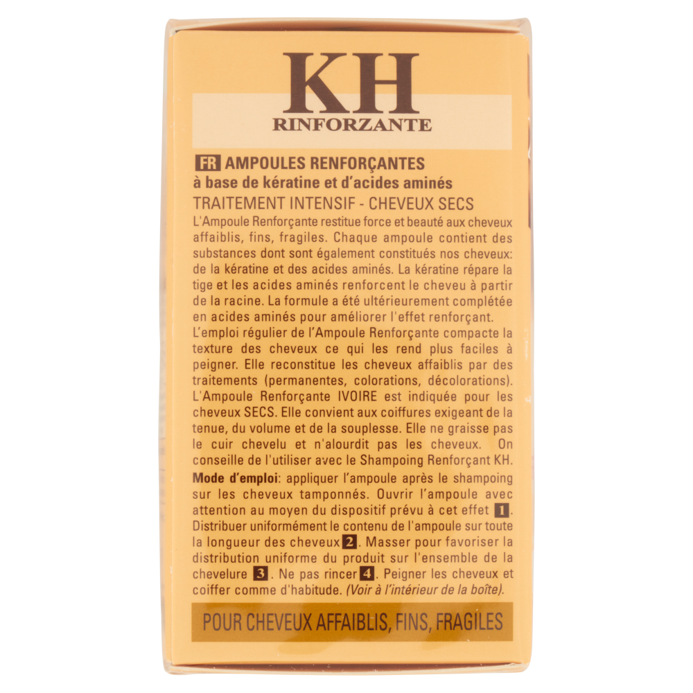 Keramine H Rinforzante Capelli Secchi Trattamento Intensivo 10 x 10 ml