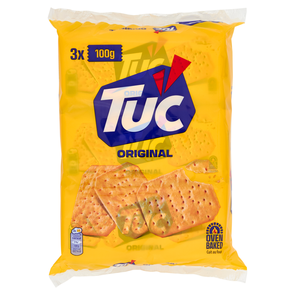 Tuc Original Biscotti Salati Multipack - 3 x 100 g