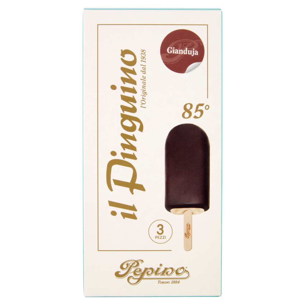 Pepino il Pinguino Gianduja 3 x 75 g