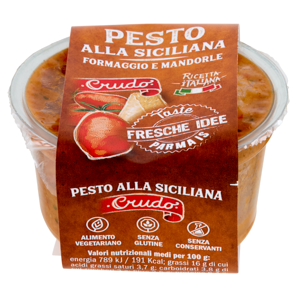 Parma Is Pesto alla Siciliana Formaggio e Mandorle 90 g