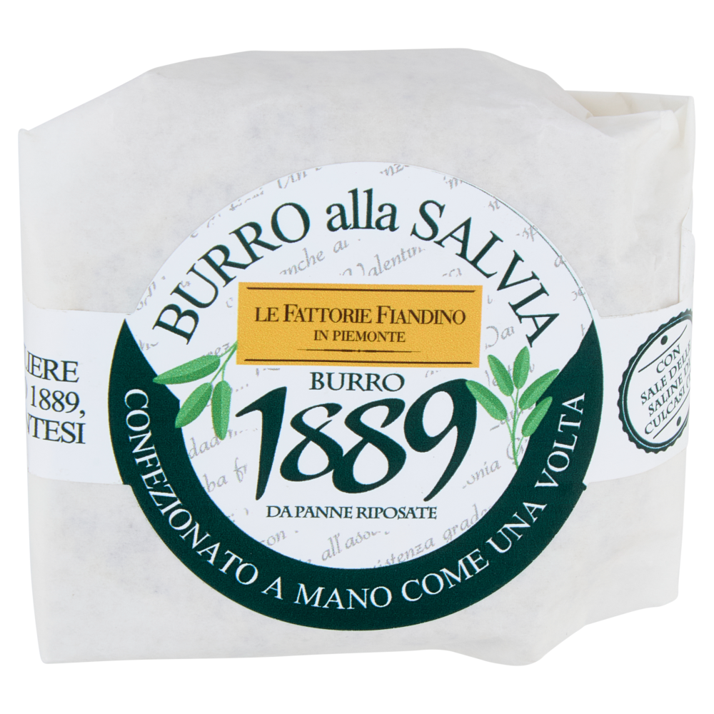 Le Fattorie Fiandino Burro 1889 Burro alla Salvia 100 g
