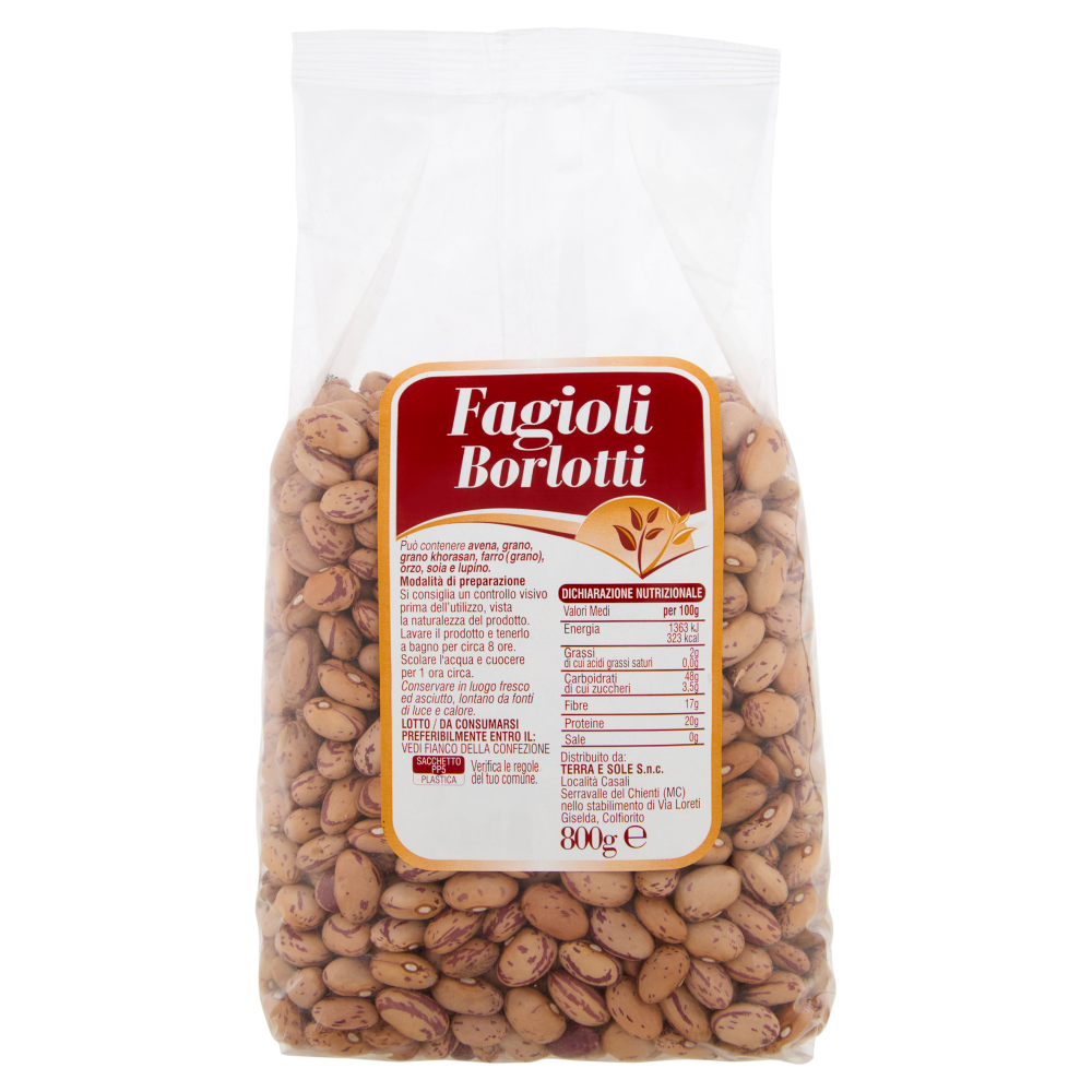 Fagioli Borlotti 800 g