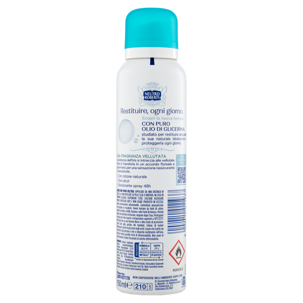 Neutro Roberts Asciutto Iris e Mandorla 150 ml