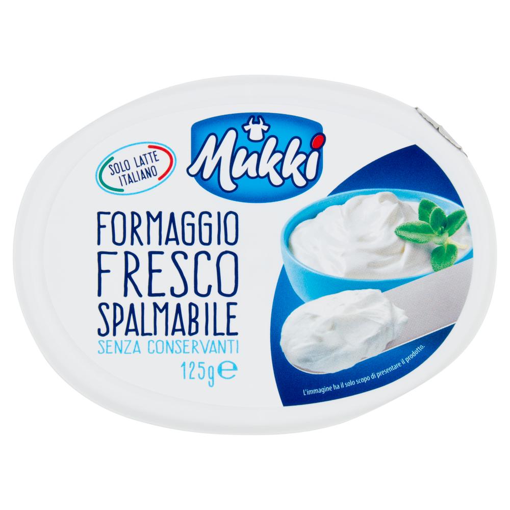 Mukki Formaggio Fresco Spalmabile 125 g
