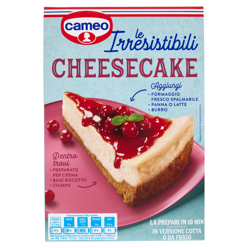 cameo le Irresistibili Cheesecake 280 g