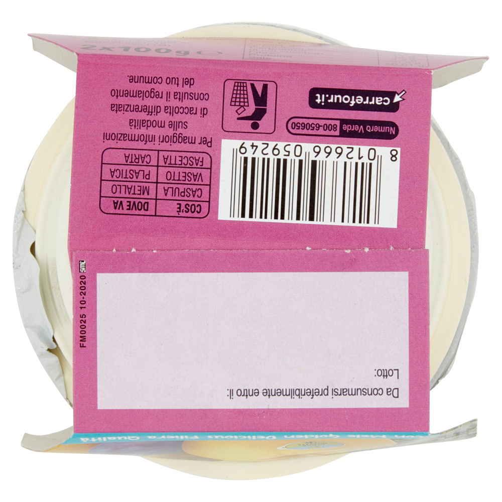 Carrefour il Mercato mousse Mela e Prugna 2 x 100 g