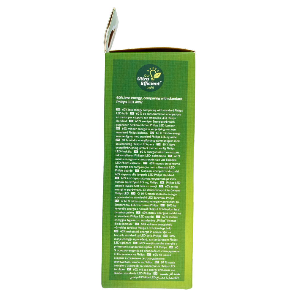 Philips Led Ultra Efficient candela filamento 40W E14 4000K