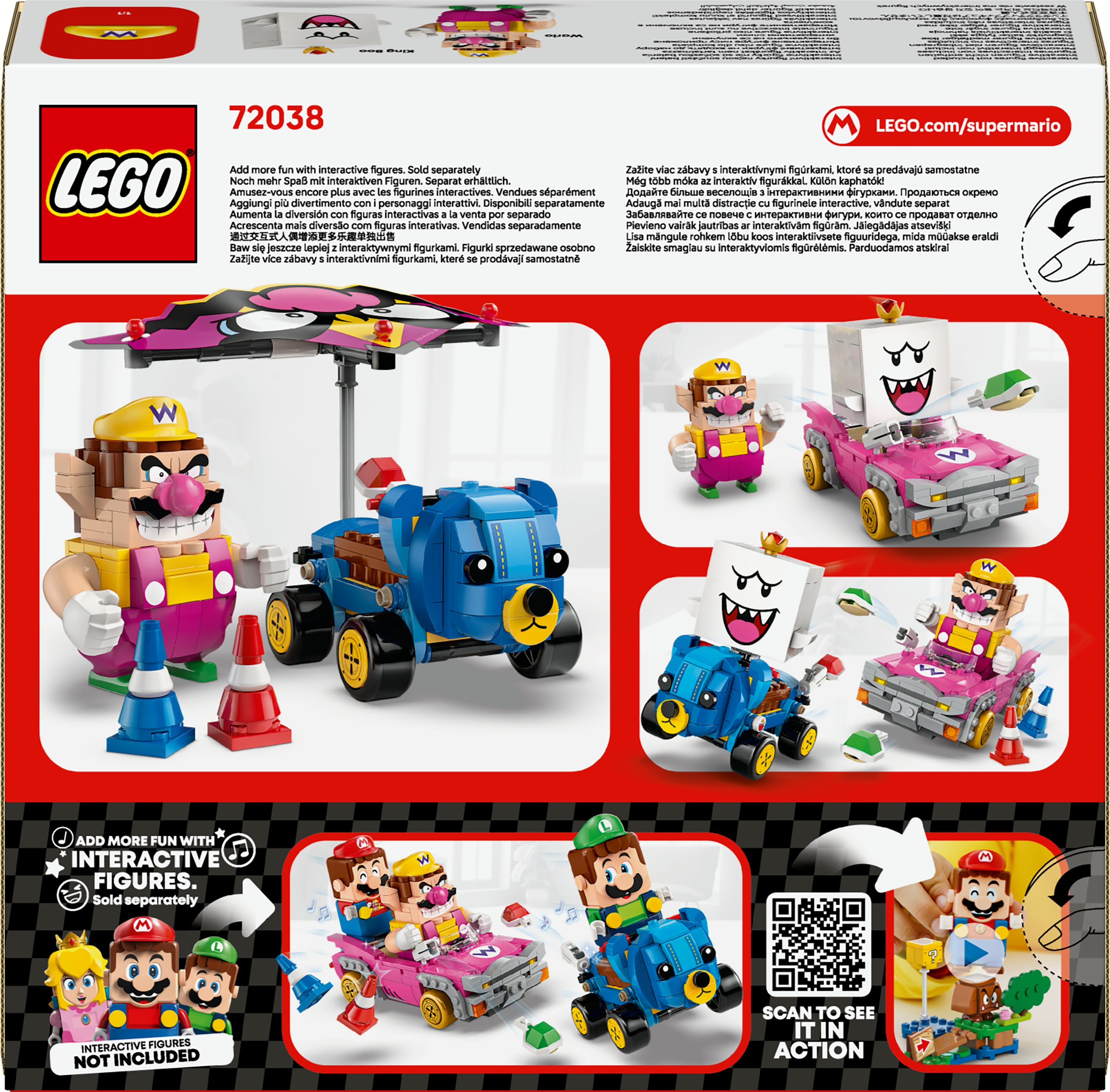 LEGO Super Mario Mario Kart&trade; &ndash; Wario e Re Boo