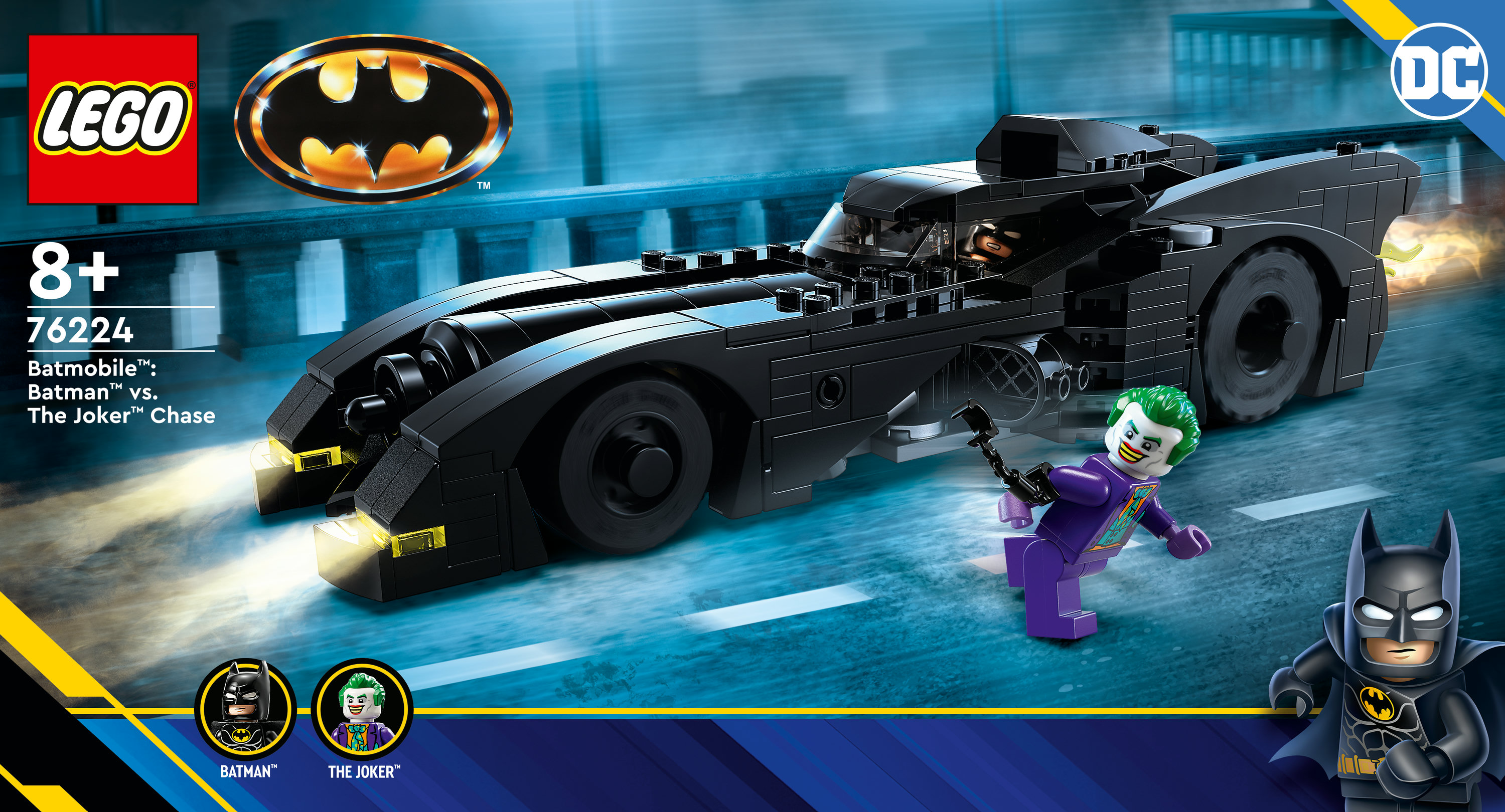 LEGO Batmobile: inseguimento di Batman vs. The Joker
