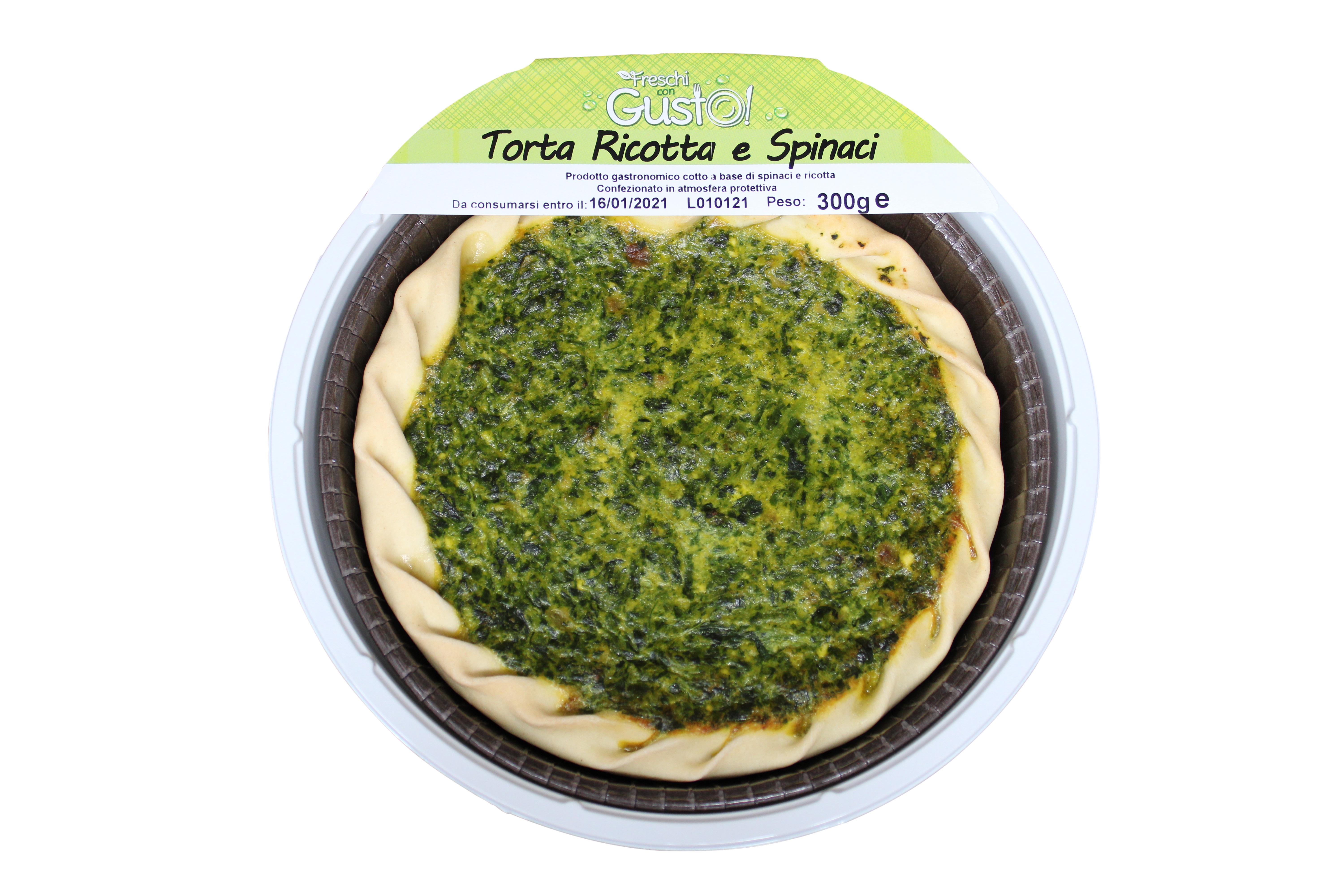 Torta ricotta e spinaci