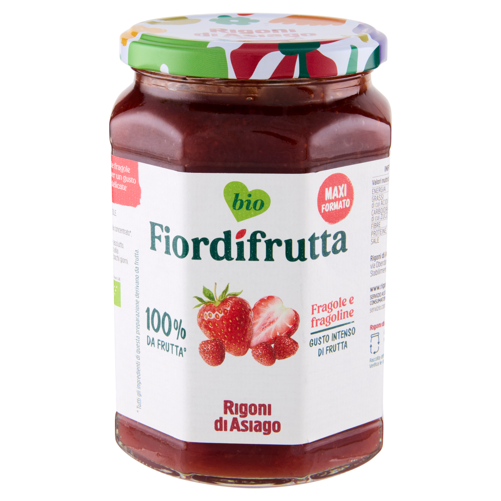 Rigoni di Asiago Fiordifrutta bio Fragole e fragoline 600 g
