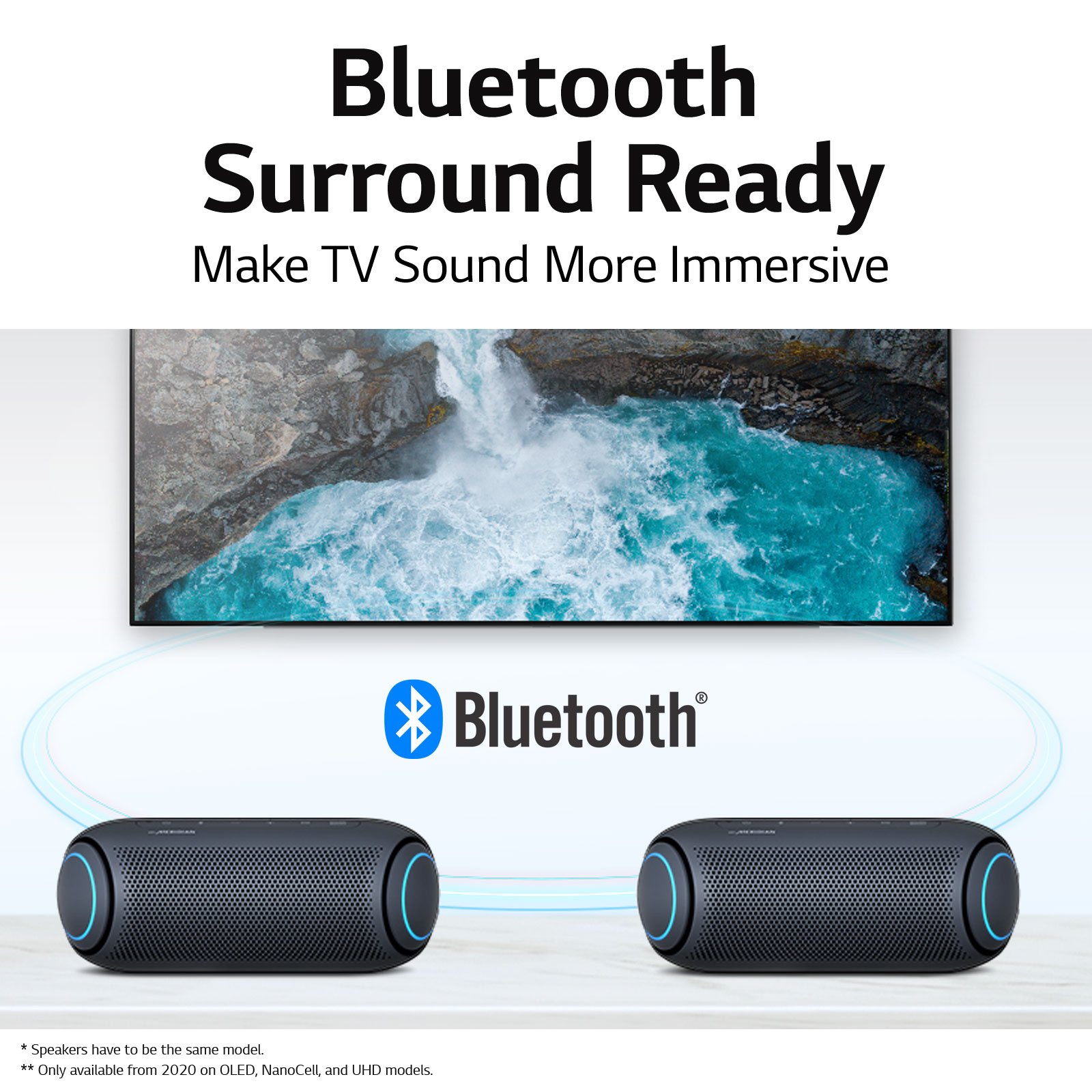 LG XBOOM Go PL5 Altoparlante portatile stereo Blu 20 W