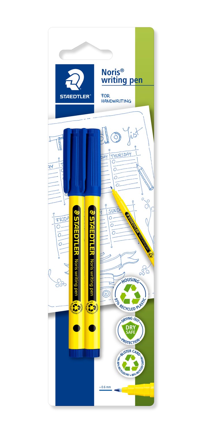 Staedtler 307-3 BK2 penna tecnica Fine Blu 2 pz