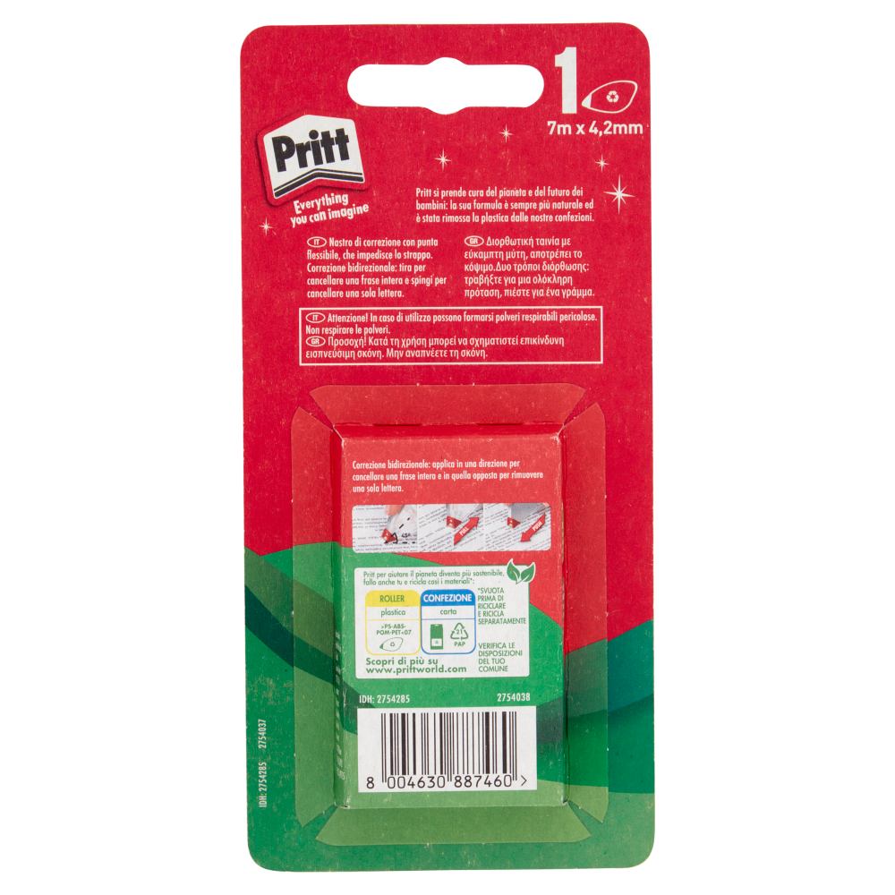 PRITT correttore Mini Roller 4,2mm 7m
