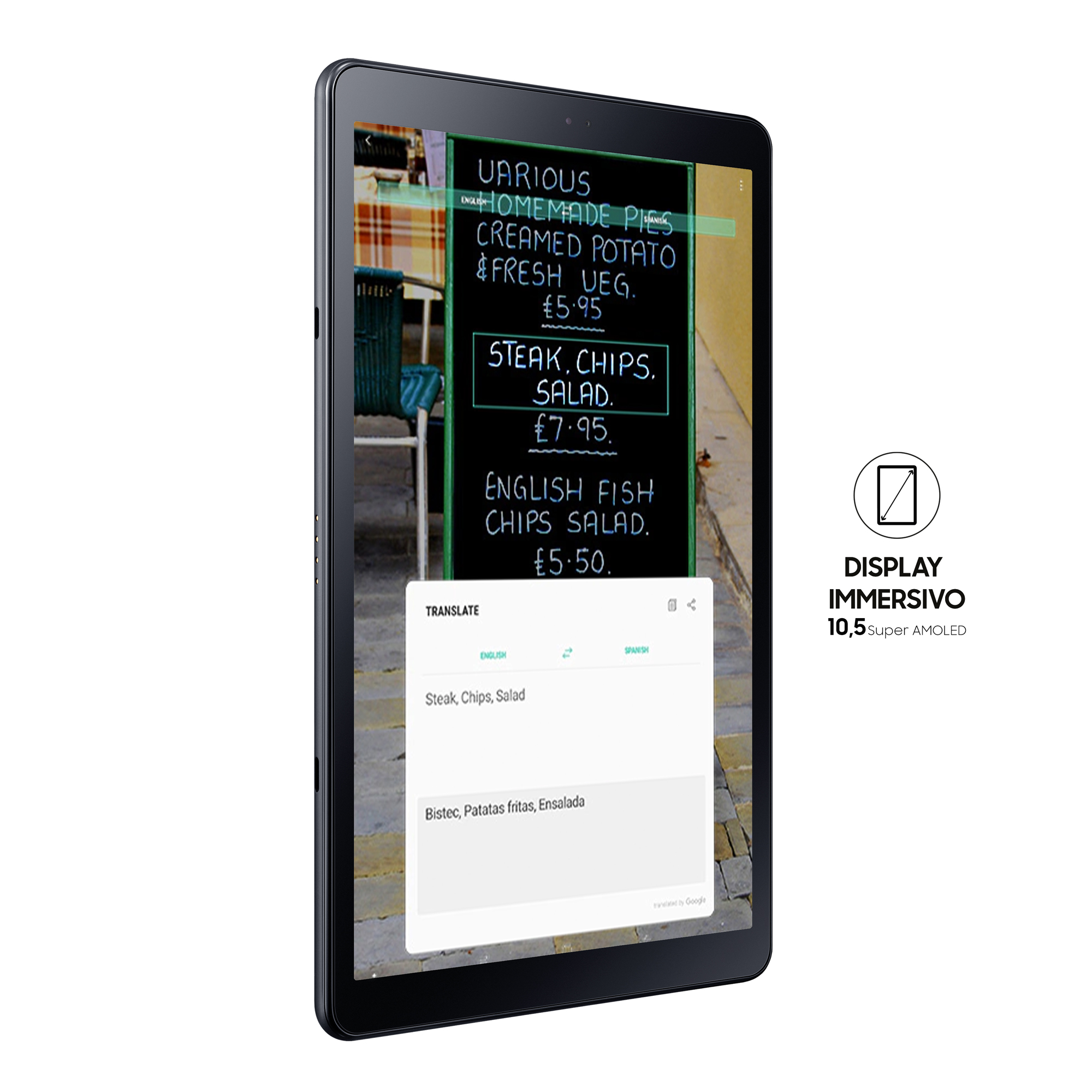 Samsung Galaxy Tab A (2018) Black, 10.5, Wi-Fi 5 (802.11ac)/LTE, 32GB