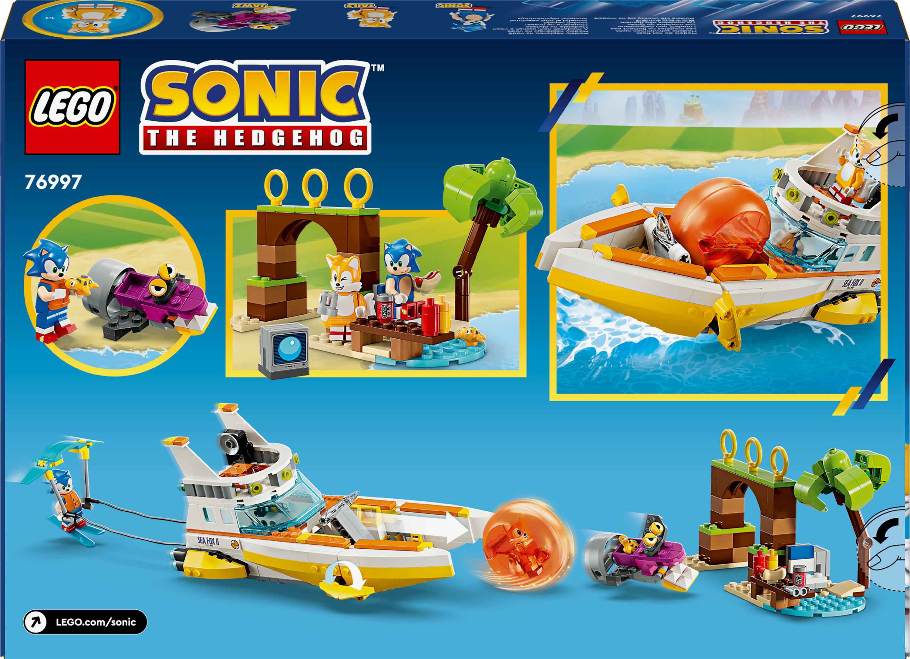 LEGO L&rsquo;aeroscafo delle avventure di Tails